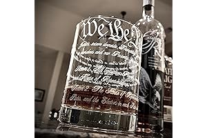 Constitution Whiskey Glass: We the People Whiskey Glass