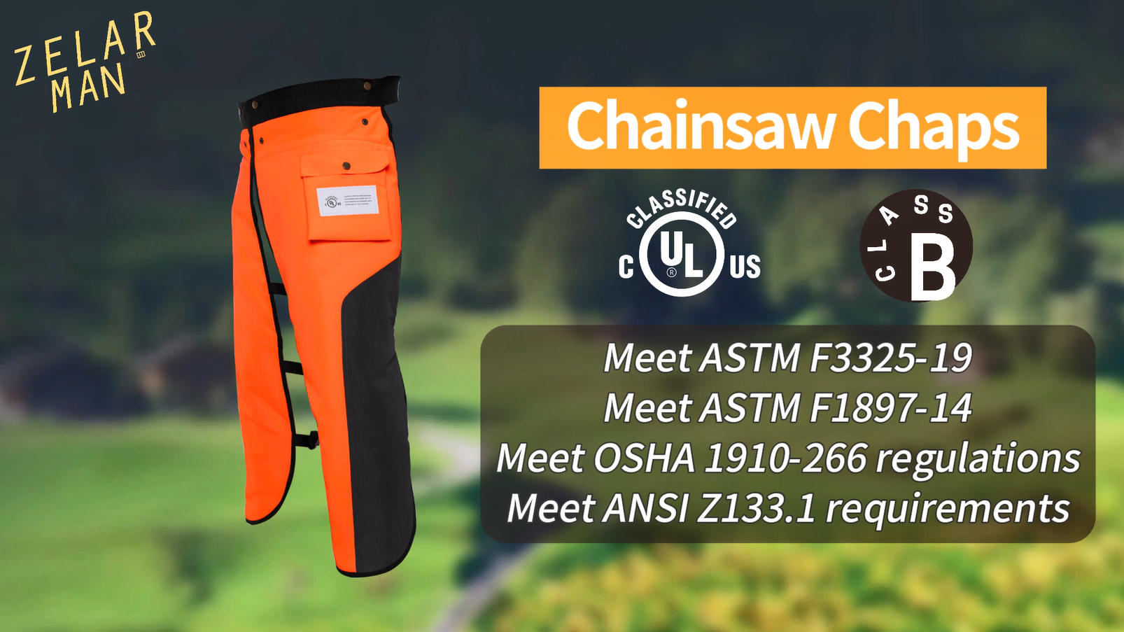 ア*ー様 STIHL Chain Saw Chaps チェンソーチャップス STIHL Chainsaw Protective Apron Chaps - Protective Apparel