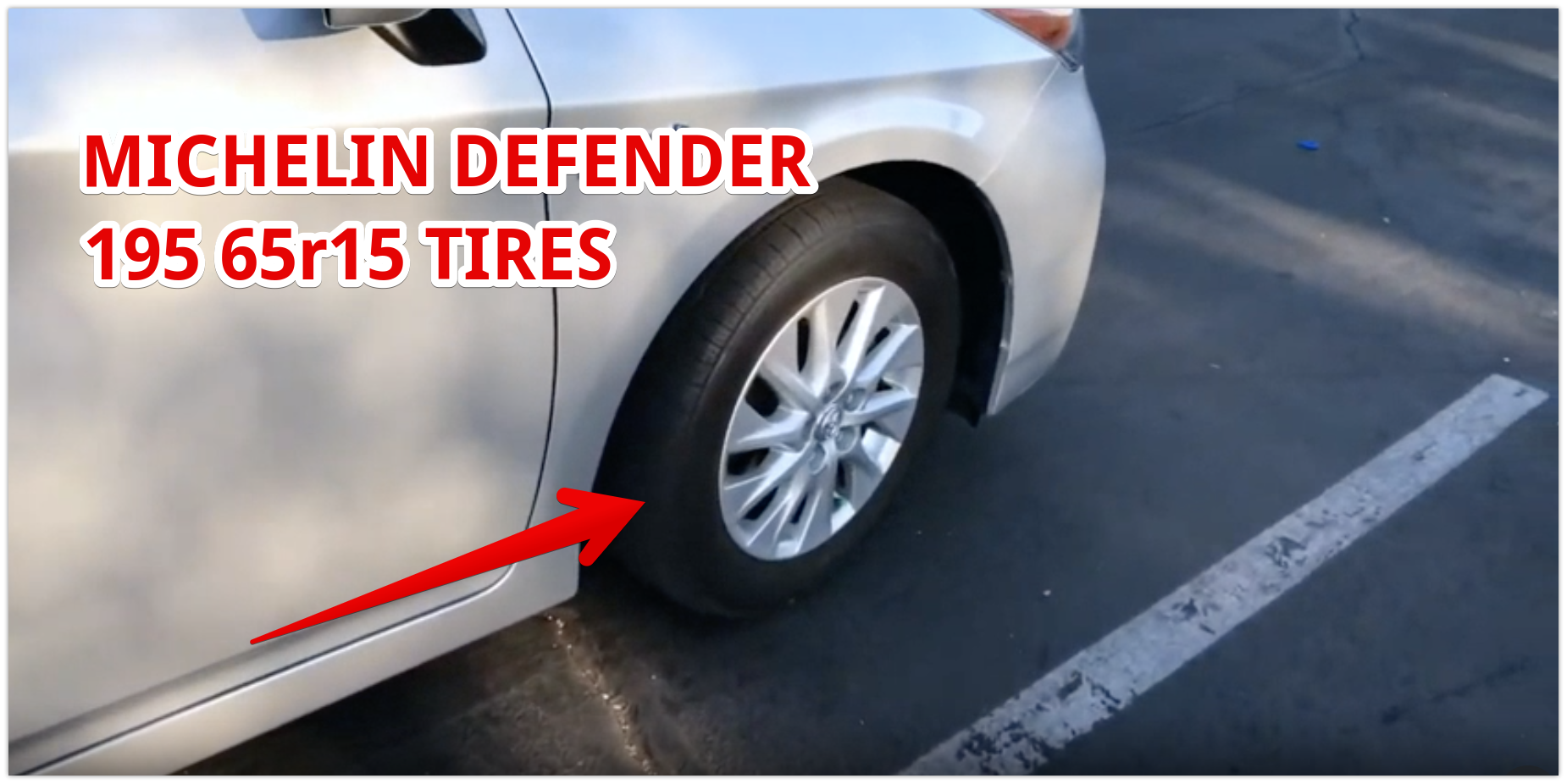 Watch Michelin Defender 195 65r15 Toyota Prius Tires on Amazon Live