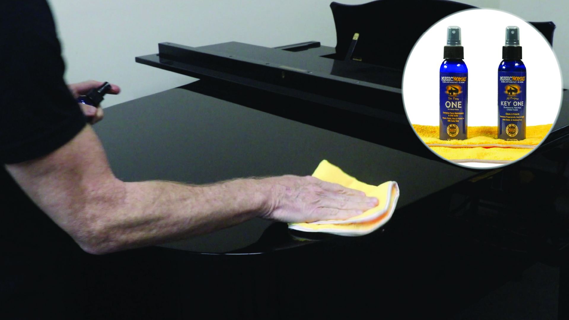 Amazon.com: MusicNomad Complete 3 pc. Care Kit for Gloss Pianos