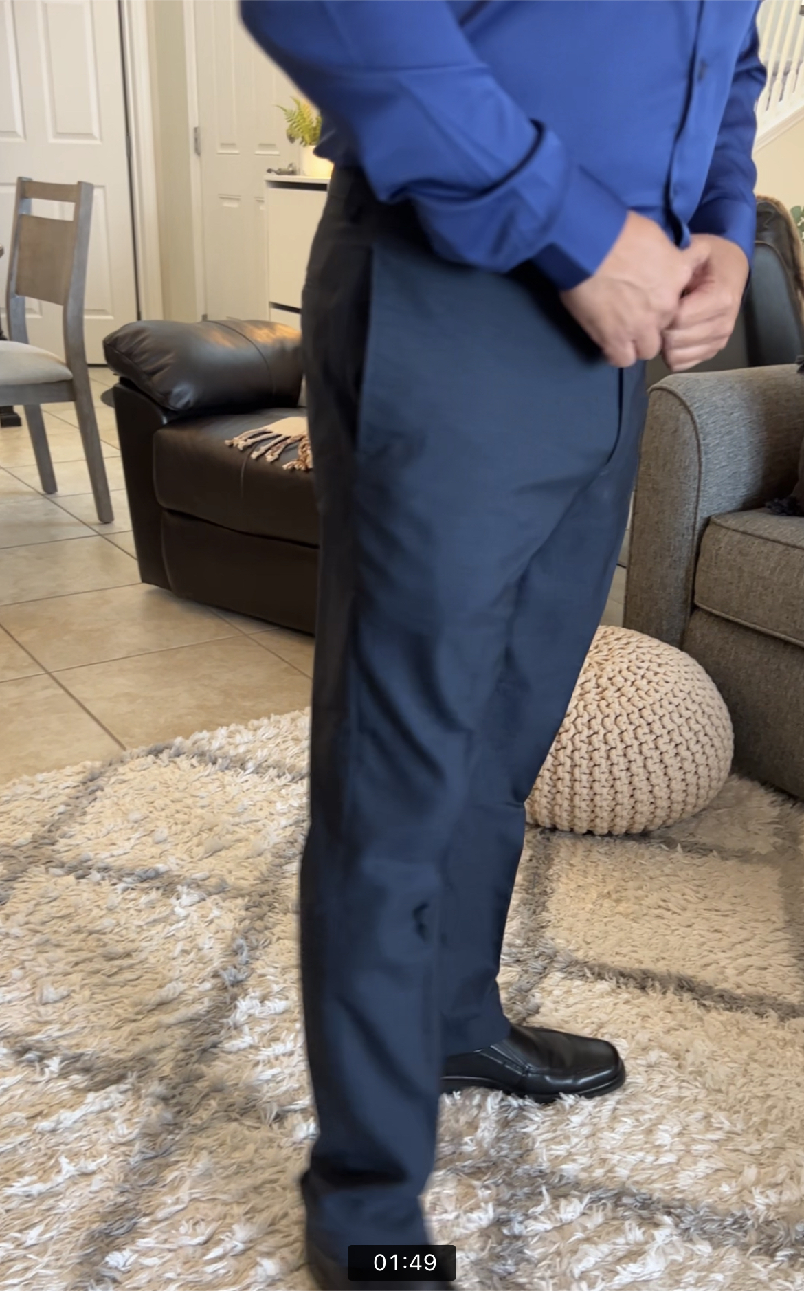 bcbg fit and flare dress Men's Grey Performance Dress Pants (Slate Tailored Stretch Slacks) –  Twillory