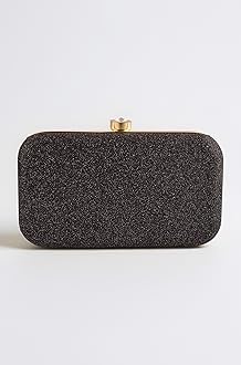 Women's Oval Frame Clutch | Detachable Sling Chain | Ladies Party Wedding Purse Bag