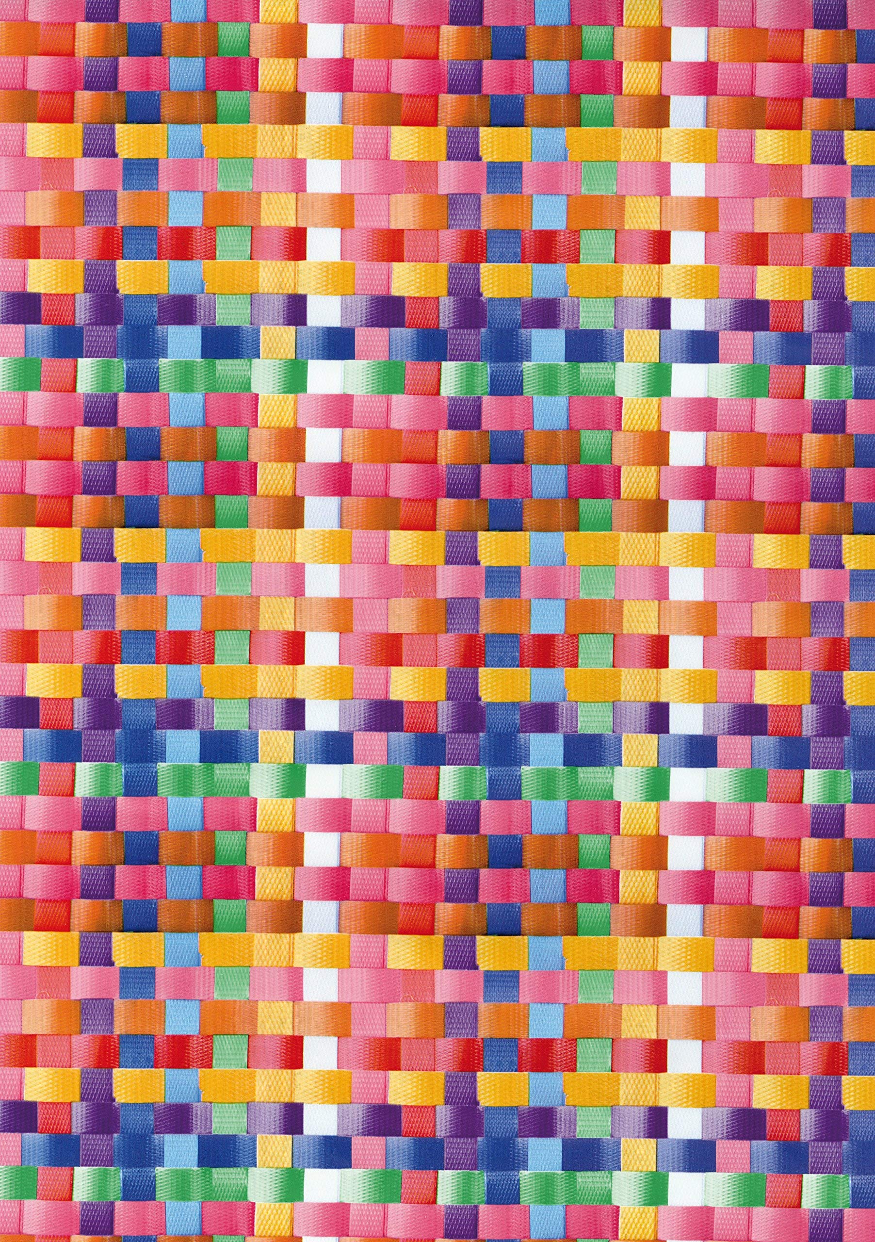 Wall Pops Fablon FAB12902 45 cm x 2 m Basket Multicolour Roll