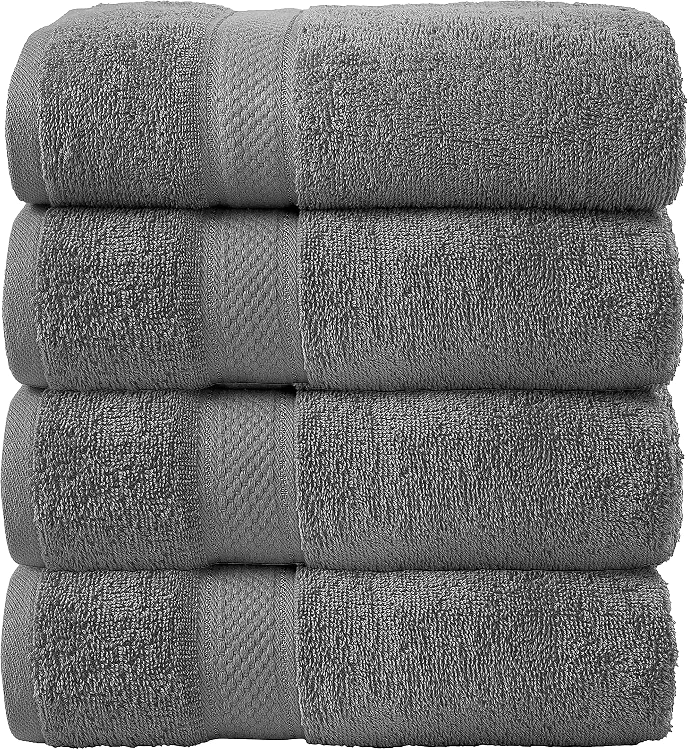 4 Pack Large Bath Towels Set 100 Egyptian Cotton Hotel Quality Towels