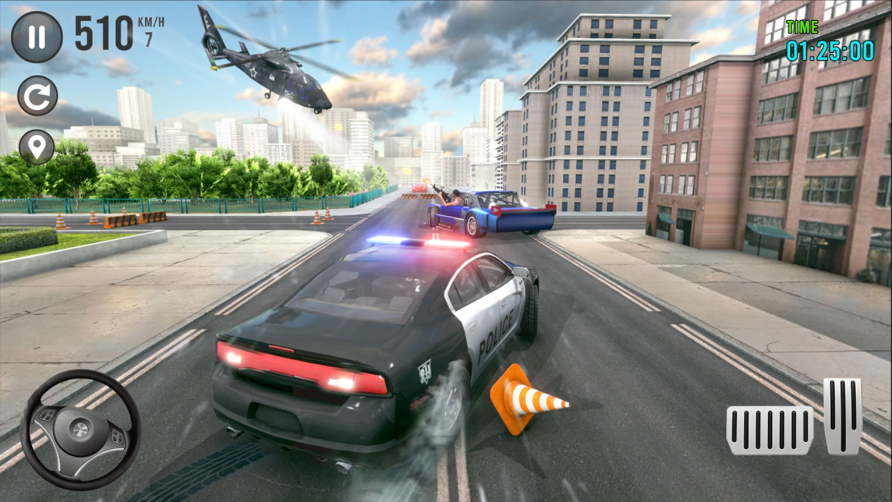 Police Car Chase Cop Simulator Crime Mission Car Driving Adventure 3D ...
