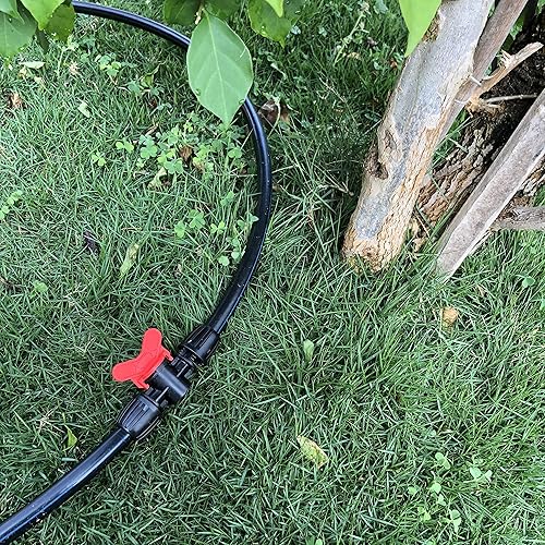 Miniatura 8 de 10 accesorios de tubería de riego por goteo, válvula de interruptor de púas en línea para tubo de goteo de 12 pulgada (12 pulgada de diámetro