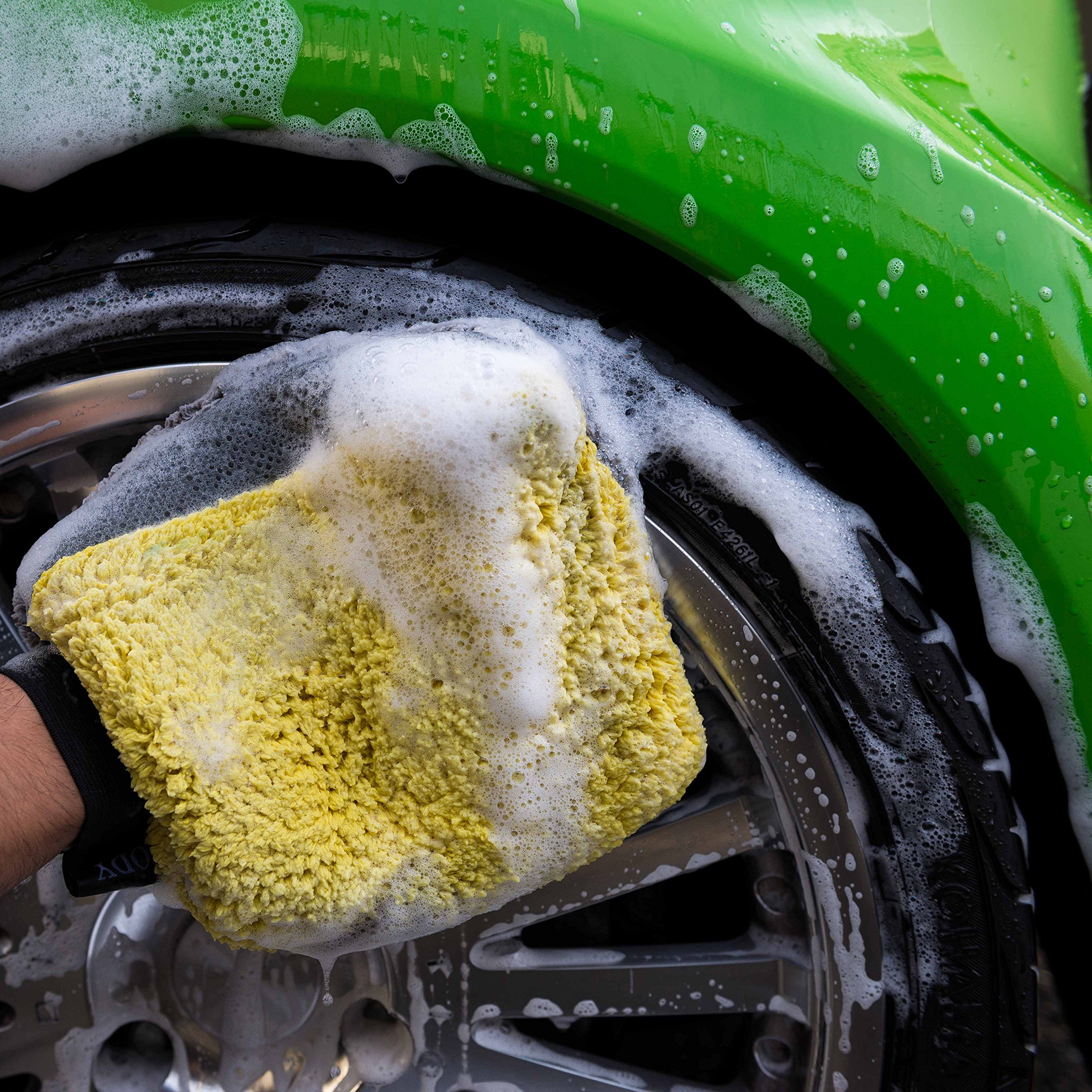 Chemical Guys, Gant De Lavage En Microfibre Double Fibre