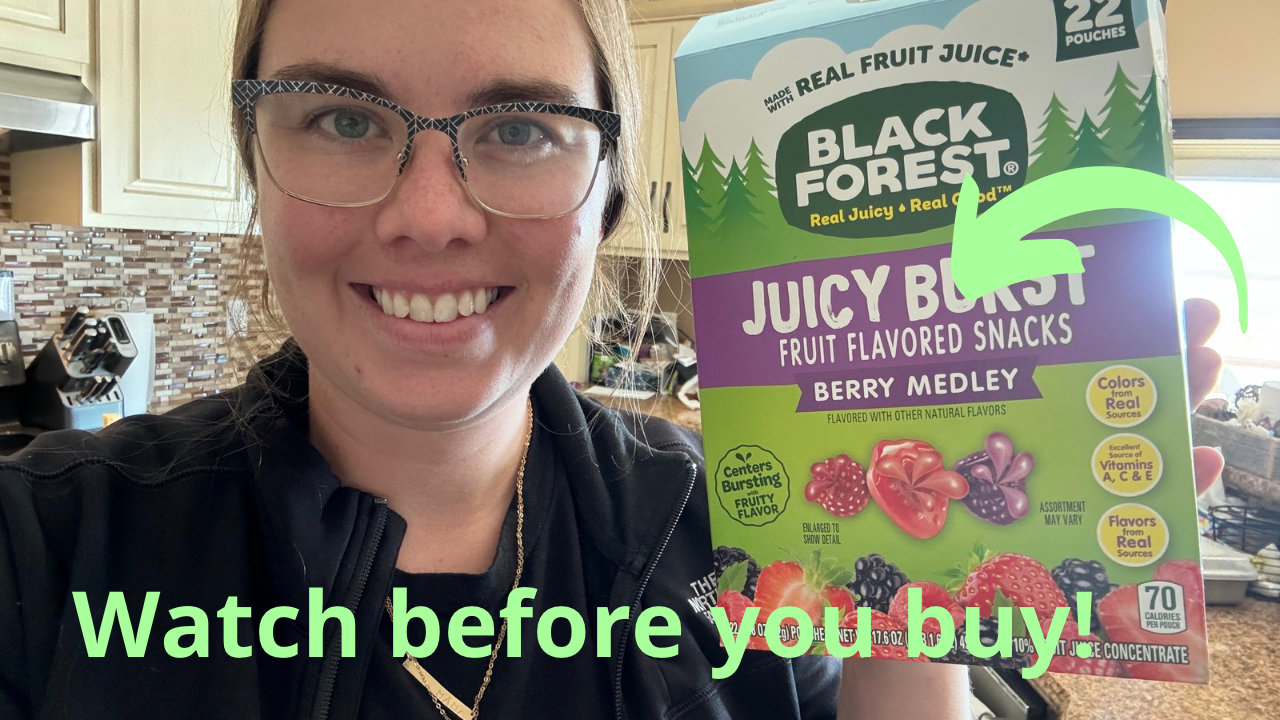 Watch Honest review of the Black Forest fruit snacks on Amazon Live