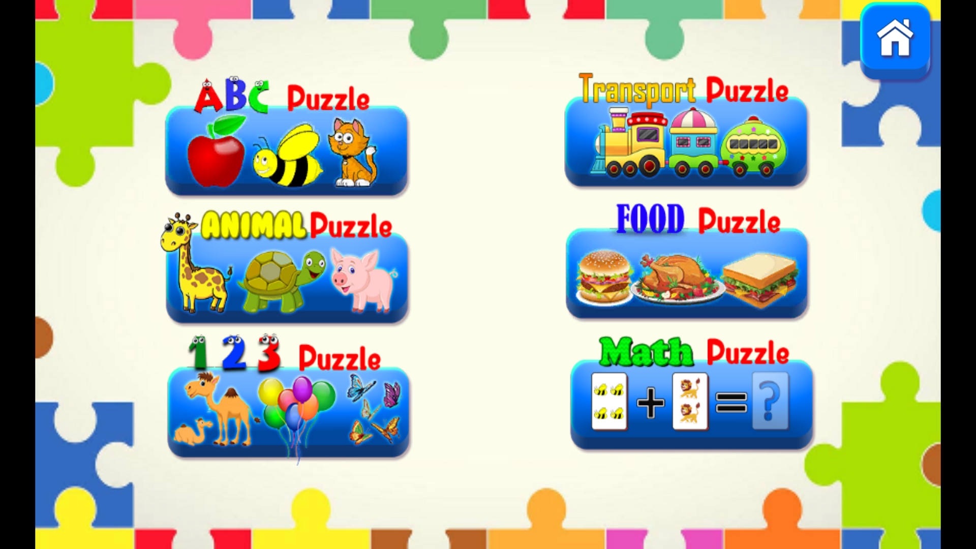 Kindergarten Learning Puzzle - App on Amazon Appstore