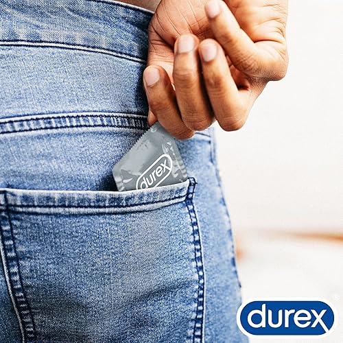 Miniatura 18 de Durex Preservativos Air - Preservativos de látex de goma natural extra finos y transparentes para hombres, ajuste regular, aptos para FSA y HSA, 10