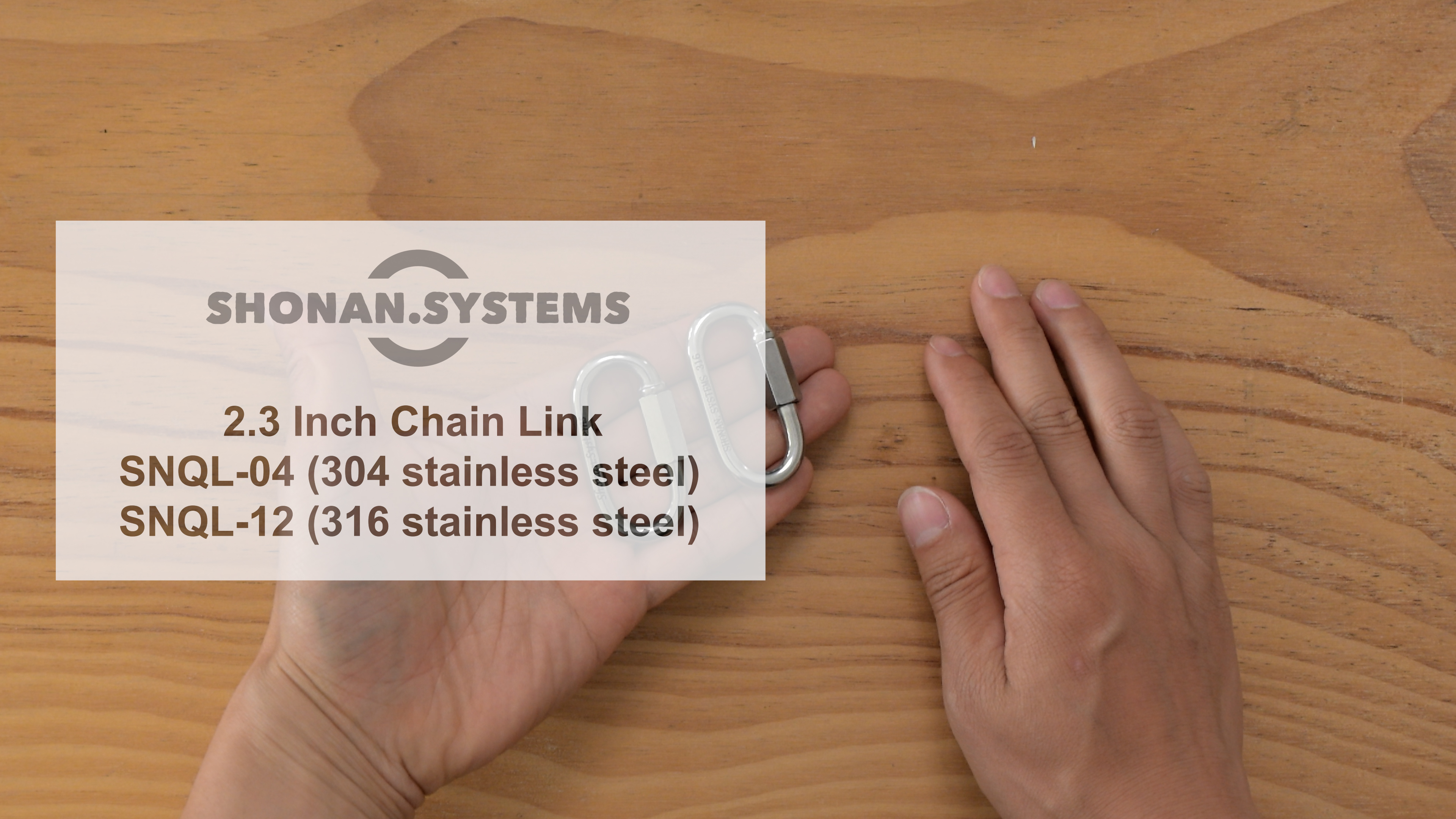 Amazon.com: SHONAN 2.3 Inch Chain Quick Links, 5 Pcs Marine Grade