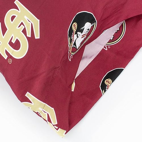 Miniatura 7 de College Covers Everything Comfy Florida State Seminoles - Funda de almohada, almohada corporal, 20 x 60 pulgadas, incluye 1 funda de almohada