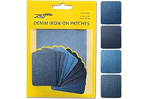 ZEFFFKA: Denim Iron-on Patches for Immaculate Repairs