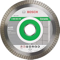 Porcelanico Pared Bosch Professional Disco de diamante Best for Ceramic Extra Clean Turbo (cerámica dura, 125 x 22.23 mm, accesorio para amoladora)