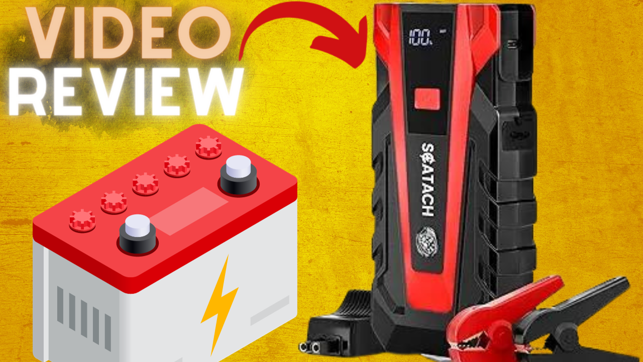 Watch Scatach 011 3000A Car Battery Jump Starter,12V on Amazon Live