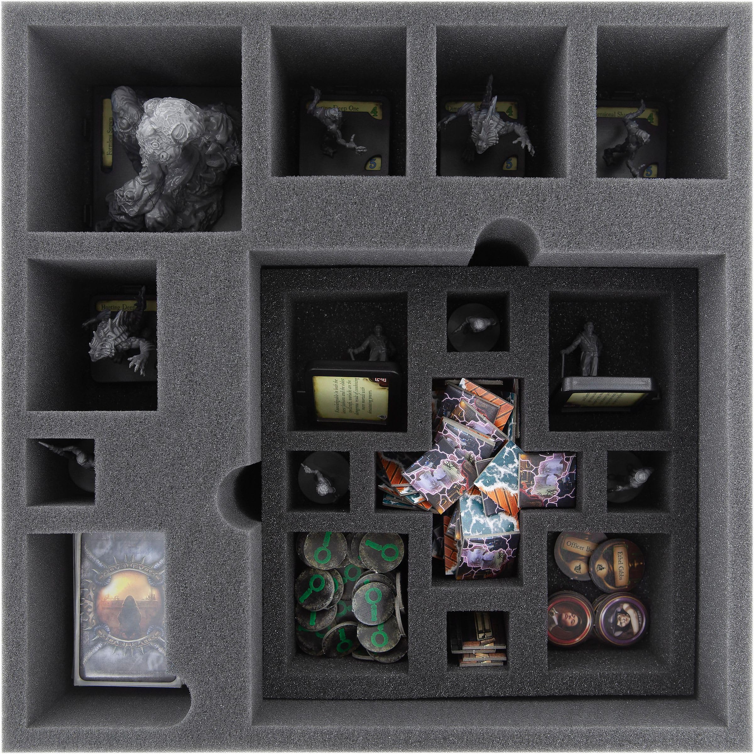Feldherr Lagerbox LBBG250 Bundle kompatibel mit Villen des Wahnsinns 2. Edition - Grundspiel + 7 Erweiterungen