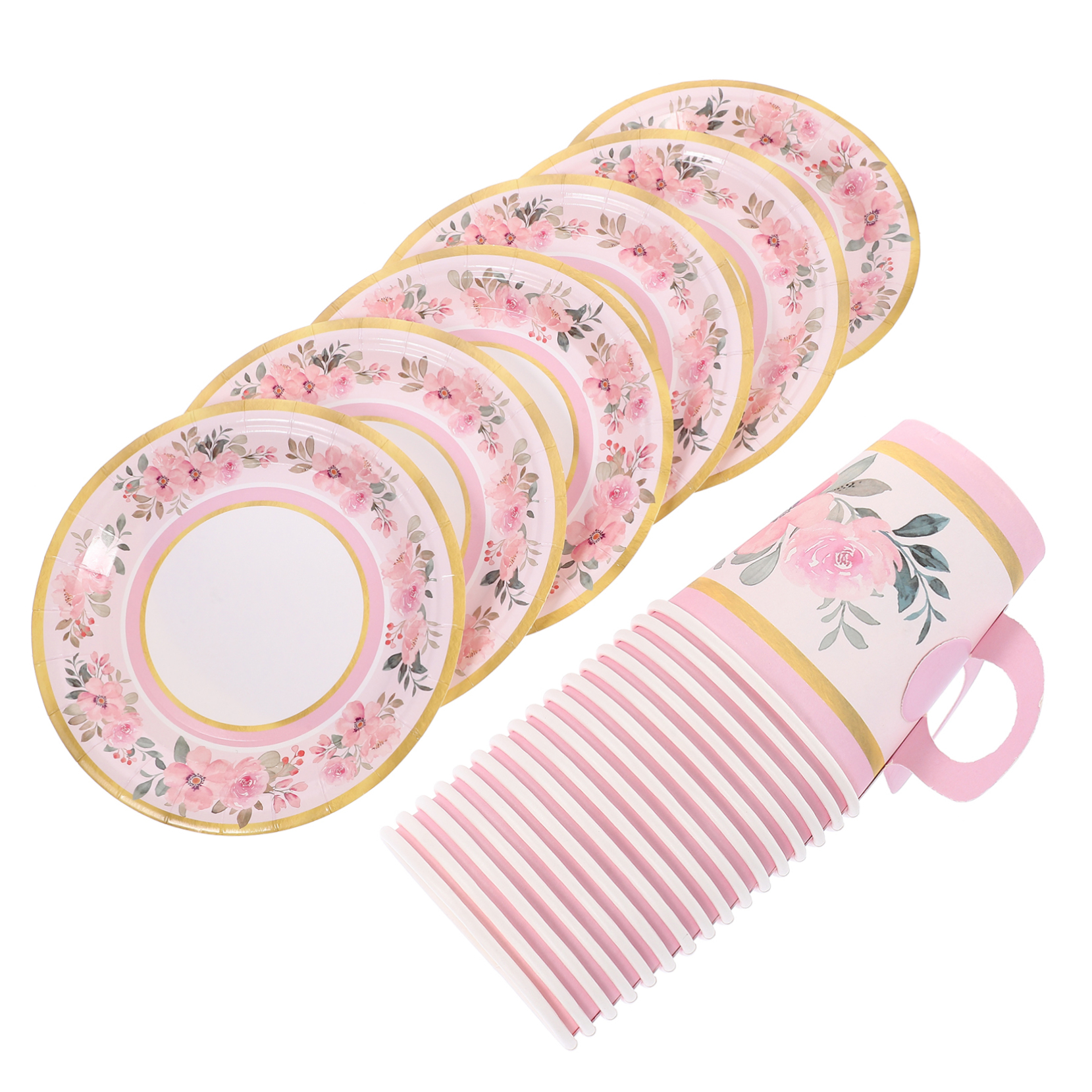 Amazon.co.jp: POPETPOP 使い捨てパーティープレートティーパーティー