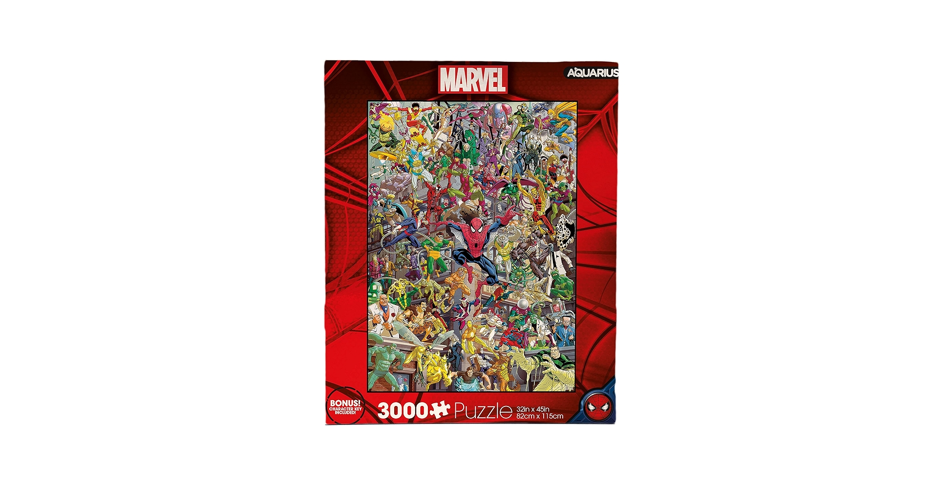 AQUARIUS マーベル パズル(3000ピース) 公式ライセンス商品 Amazon.com: AQUARIUS Marvel Spider-Man Heroes Puzzle (3000