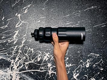 SIGG - Sports Water Bottle - WMB Sports Black - With 3-Stage Sports Cap - Made in Switzerland - Leakproof - Lightweight - Metal - BPA Free - 25 Oz