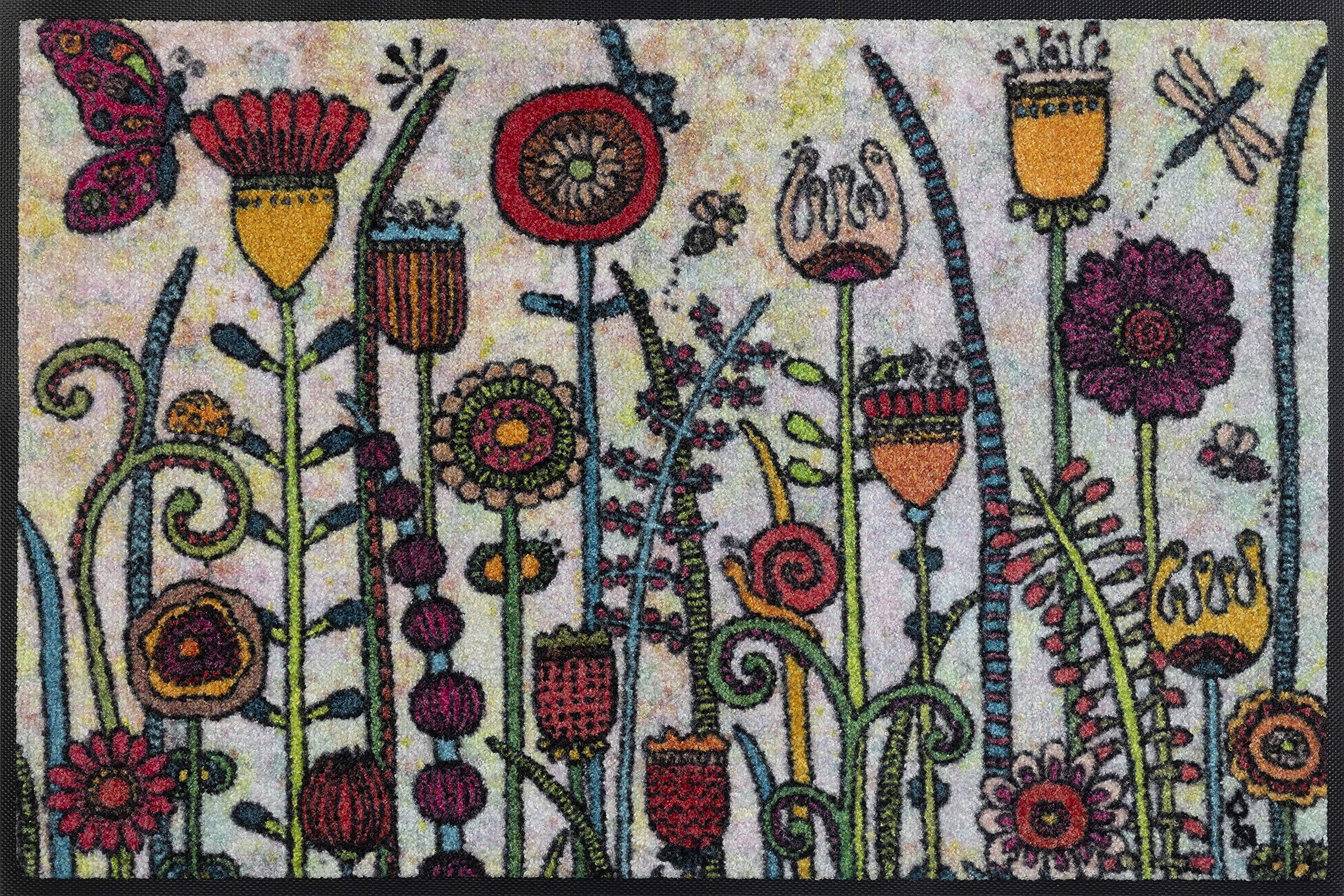 Wash+DryDoormat, Polyamide, Colourful, 50x75