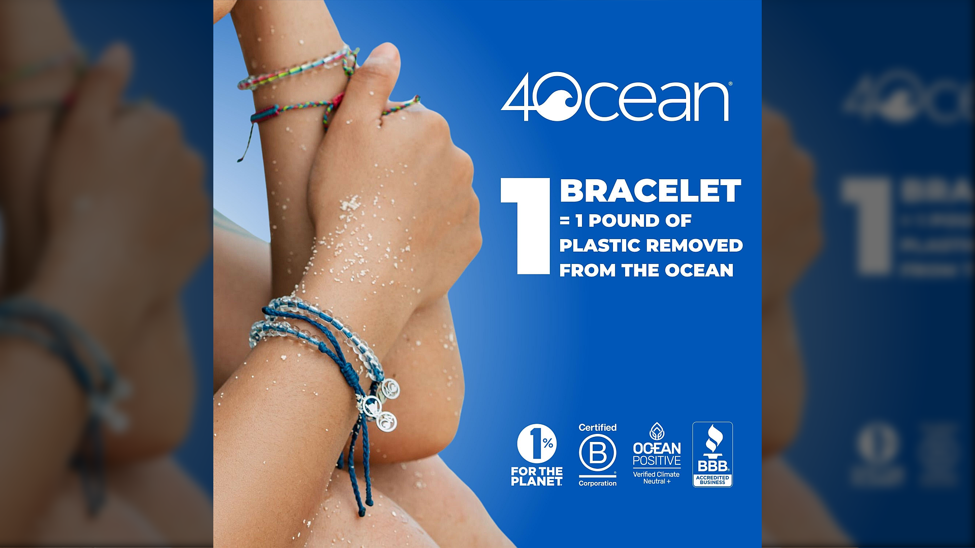 Amazon.com: 4ocean Coral Reef Beaded Bracelet Made From Recycled