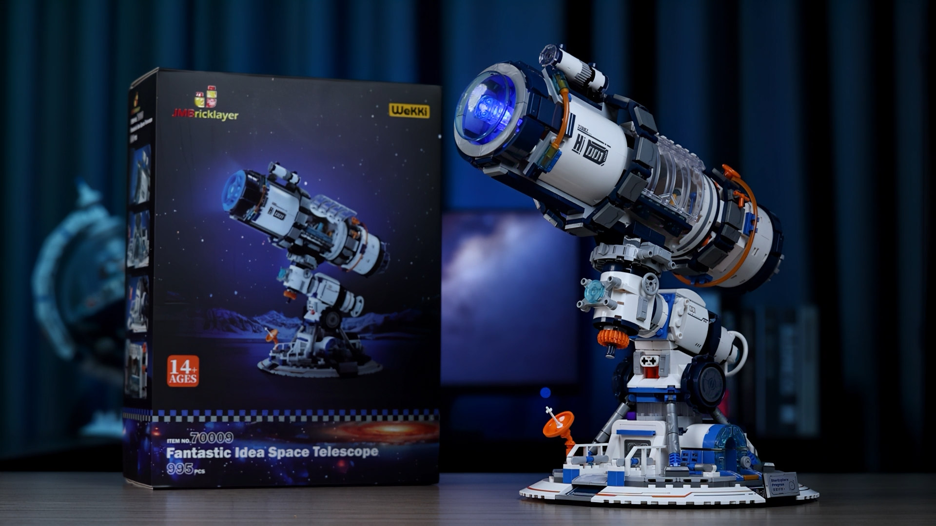 Amazon.com: JMBricklayer Space Telescope Building Sets for Adults