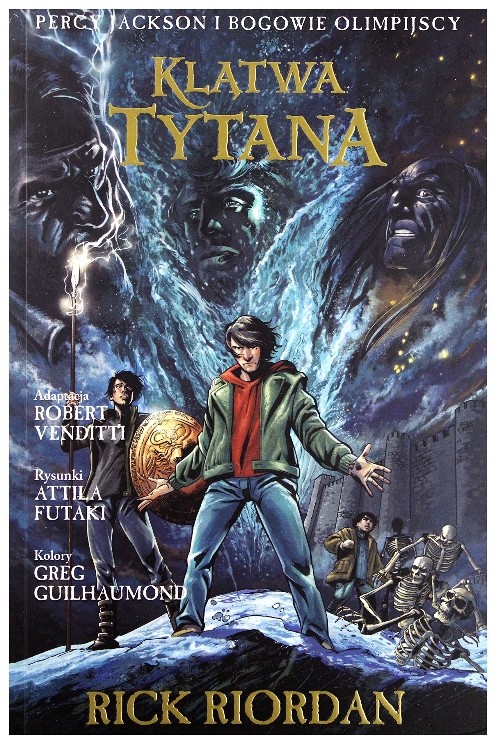 Klątwa Tytana. Cykl Percy Jackson i Bogowie Olimpijscy. Tom 2 (komiks)