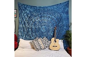 Craft Trade Navy Blue Tapestry - Bringing Serenity to Bohemian Abodes