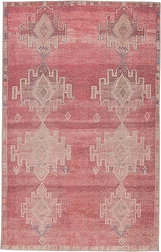 Miniatura 3 de Jaipur Living Alfombra de pasillo lavable a máquina, 2 x 10 pies, color rosa