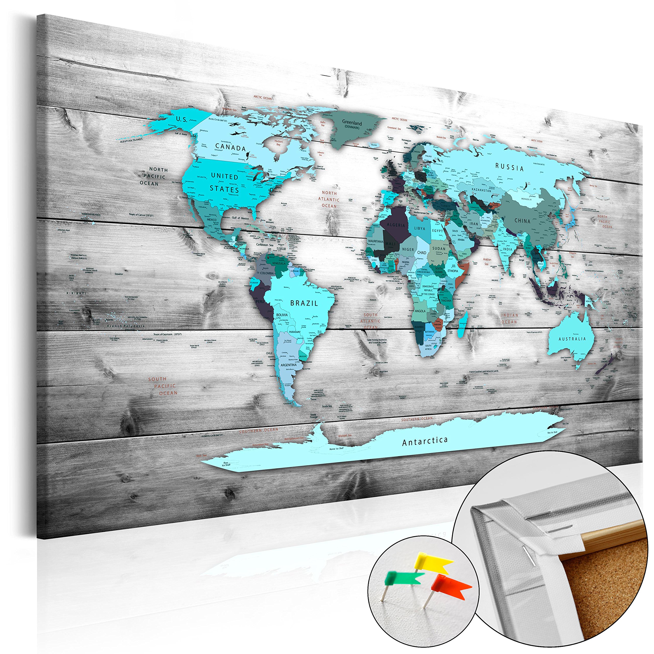150X225Cm Niet-geweven Diy Wereldkaart Plaat Patro... - Vicedeal
