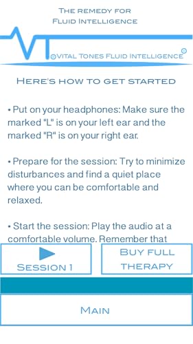 Vital Tones Fluid Intelligence