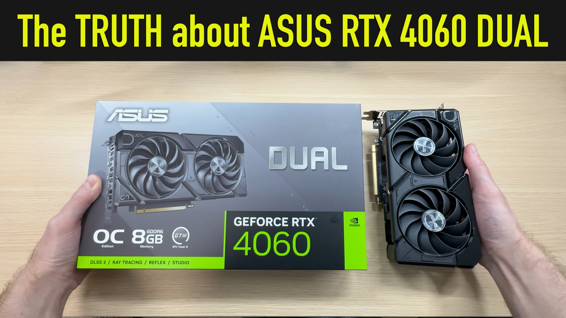 Watch The TRUTH about the ASUS RTX 4060 DUAL EVO on Amazon Live