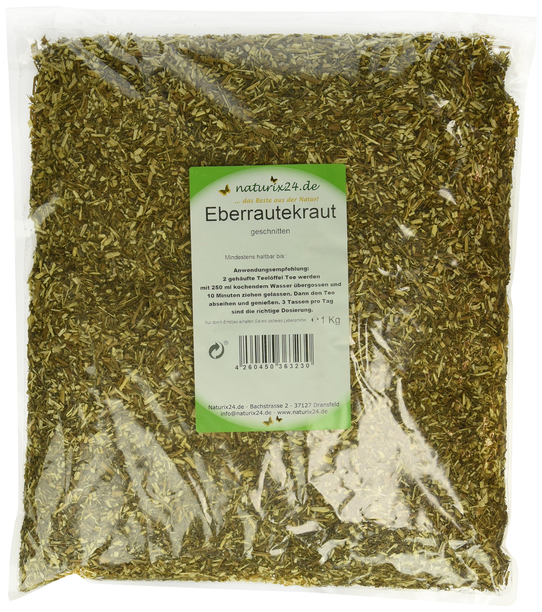 Naturix24 Eberrautekraut Geschnitten, 1er Pack (1 x 1 kg)