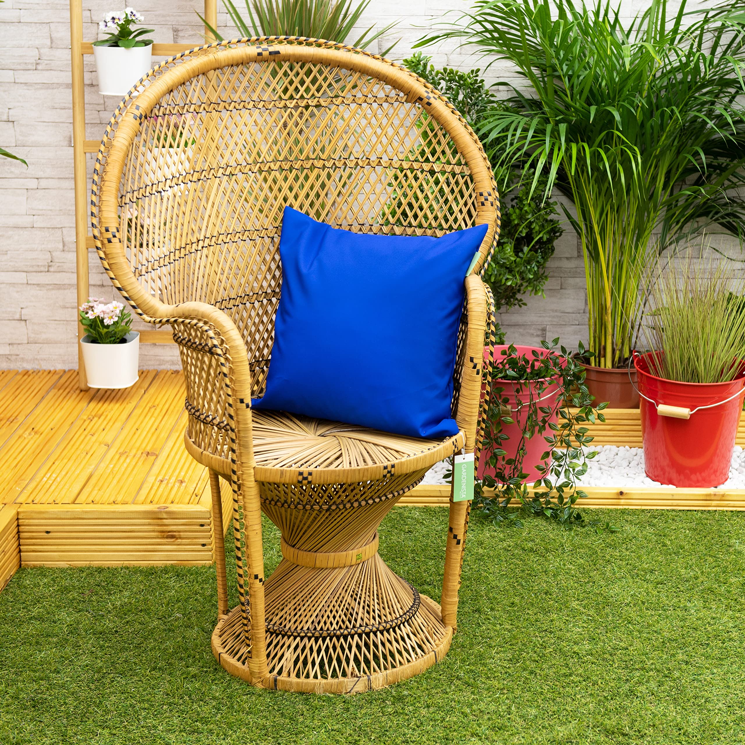 Cuscino Meditazione Kapok Stella Ø40cm - Handmade, Naturale, Per Yoga E Relax - Foto 12