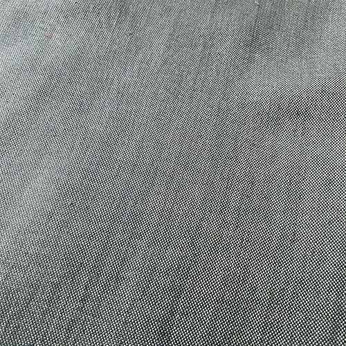 Miniatura 4 de Tela de punto gris natural, lino natural, material versátil, ideal para manualidades, costura y decoración del hogar