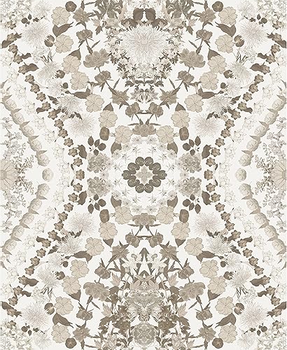 Miniatura 4 de Mr. Kate Papel tapiz de flores secas Kaleidoscope Peel and Stick, RMK12320RL, rosa, morado