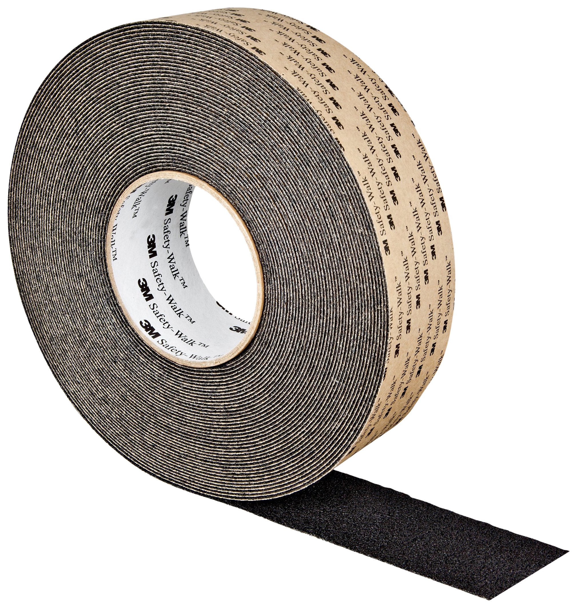 3M Nastro Antiscivolo Safety-Walk Resilient Medio 370 Nero, 102 mm X 18.3 m, Confezione da 1