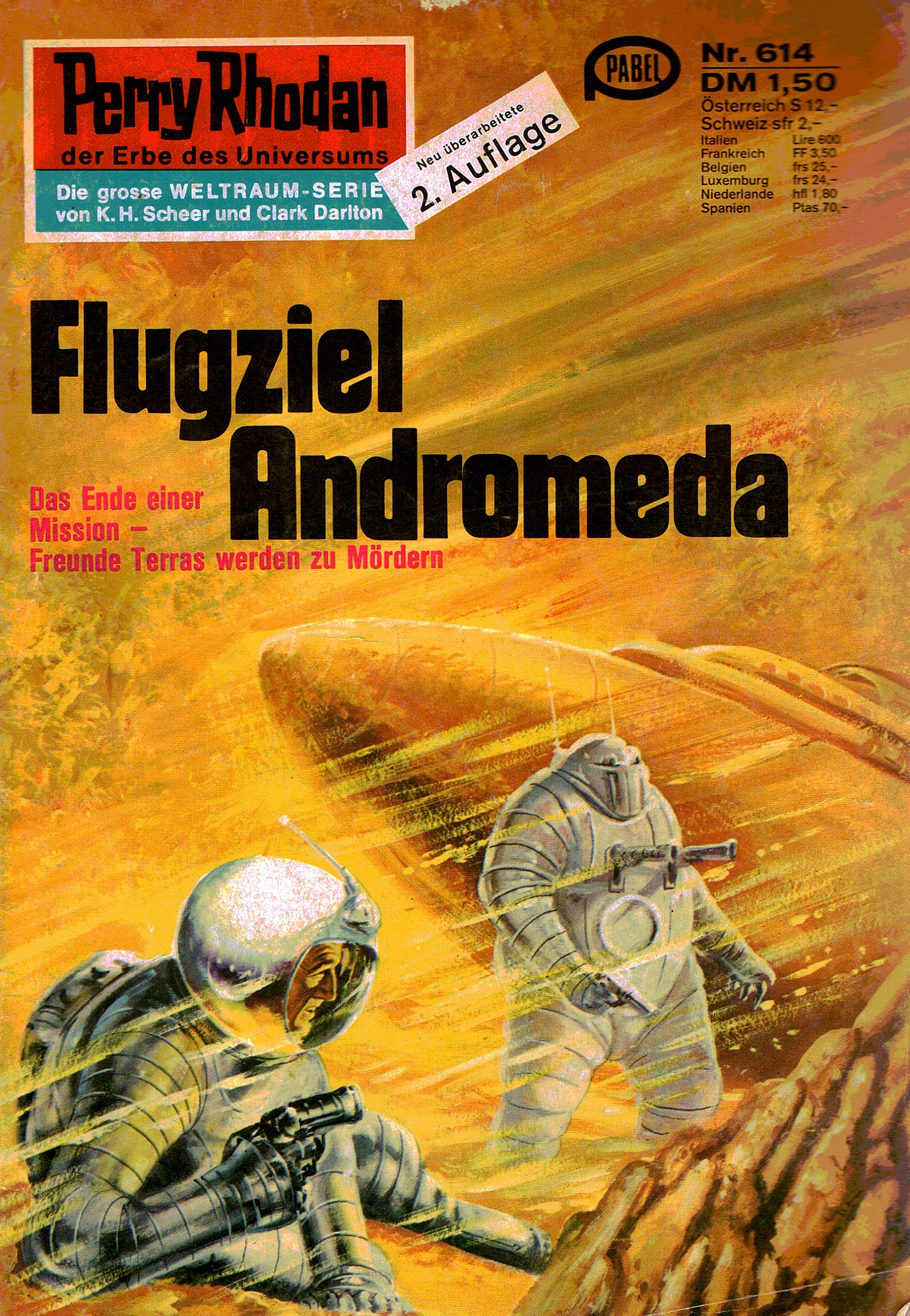 Book cover for Flugziel Andromeda