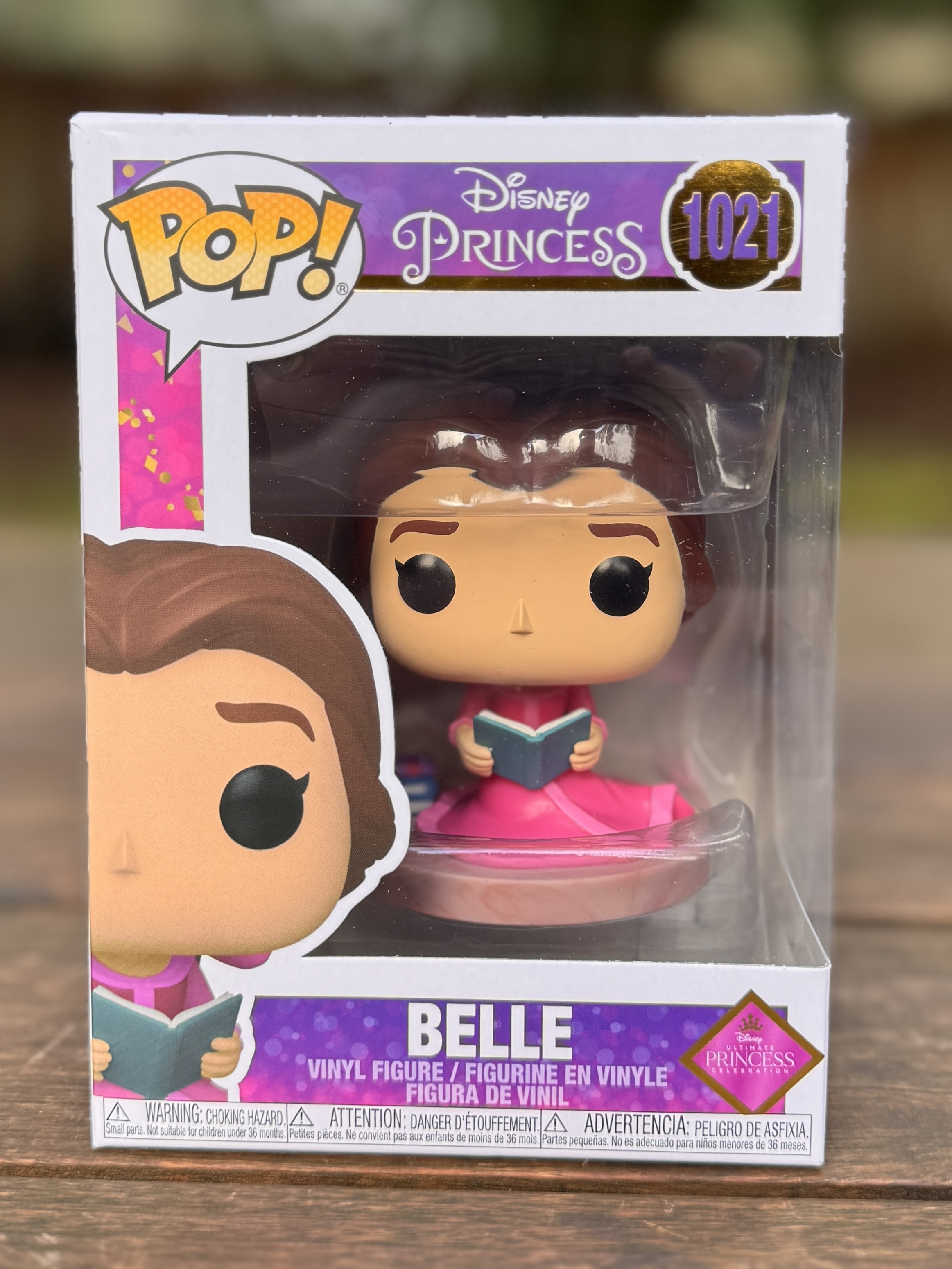 Watch Funko Pop Disney Ultimate Princess Belle with Book Figure on