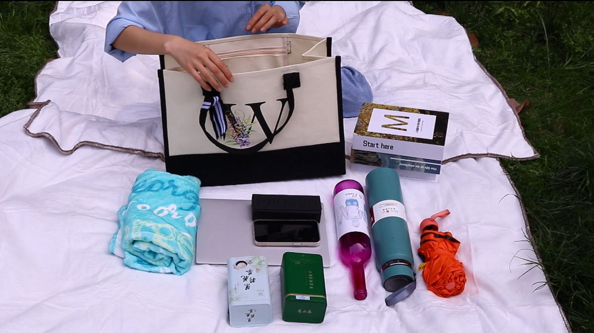 Borsa a tracolla in tela personalizzata con graffi da infermiera