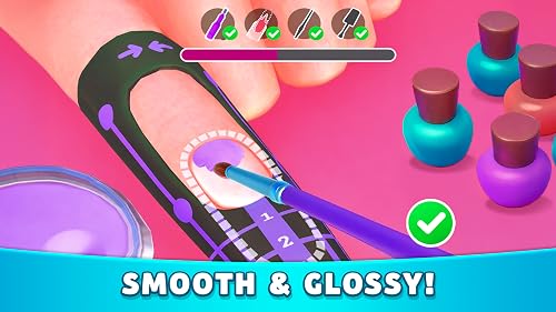 Nail Art Master! – Beauty Salon Game: Create Stylish Manicure Designs with Polish, Acrylic, Painting, Patterns, Customization, Fashion Decoration, Creative Makeover – vue 8