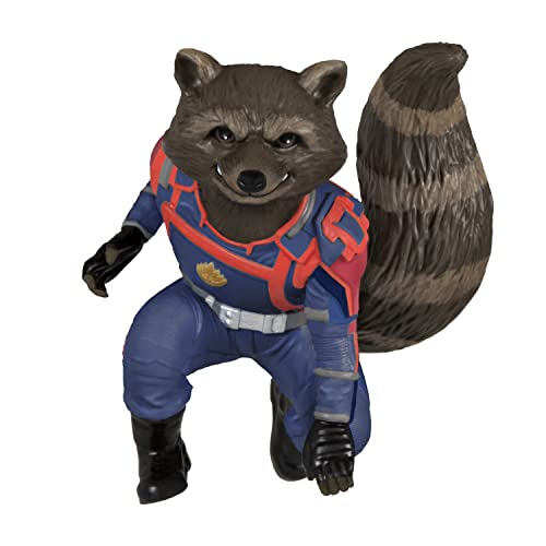 Hallmark Keepsake Christmas Ornament 2023, Marvel Studios Guardians of The Galaxy Vol. 3 Rocket, Super Hero Gifts