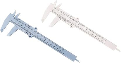 Indiana 2 Pcs vernier calipers thickness measuring Tool 0-6 in/0-150 mm