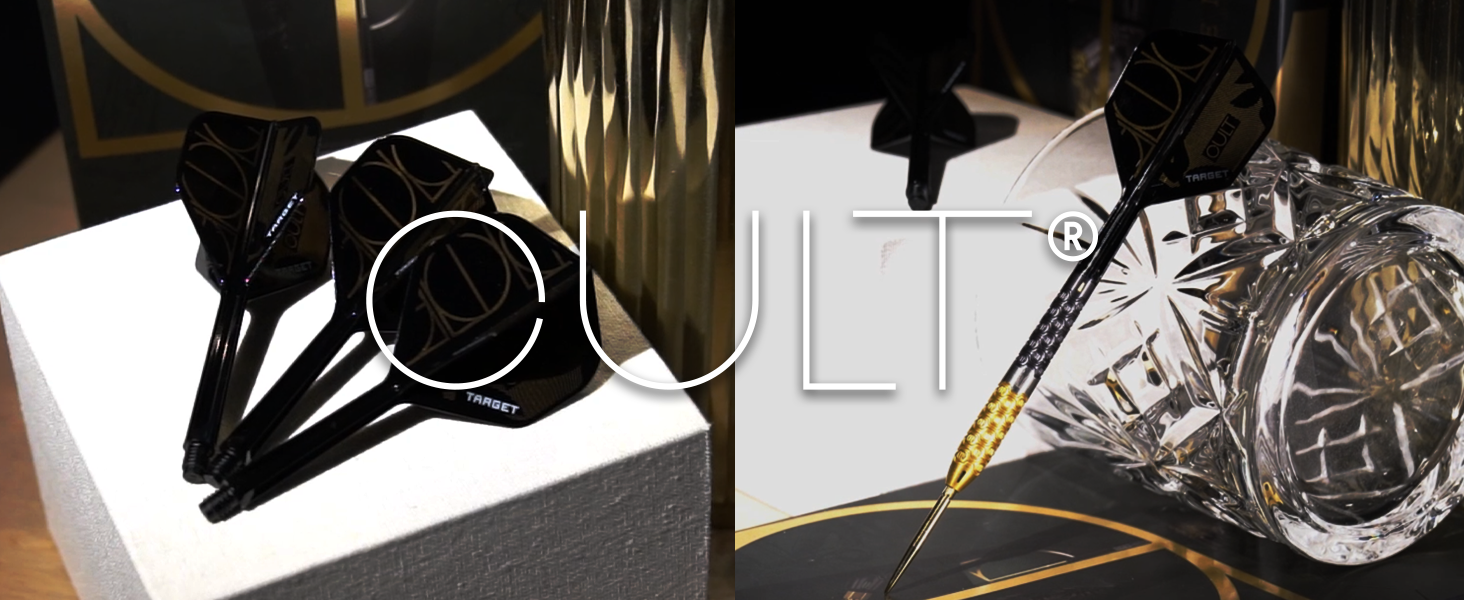 Target Darts K-Flex Cult Ailes Et Tiges De Fléchettes, N° 2 (Court