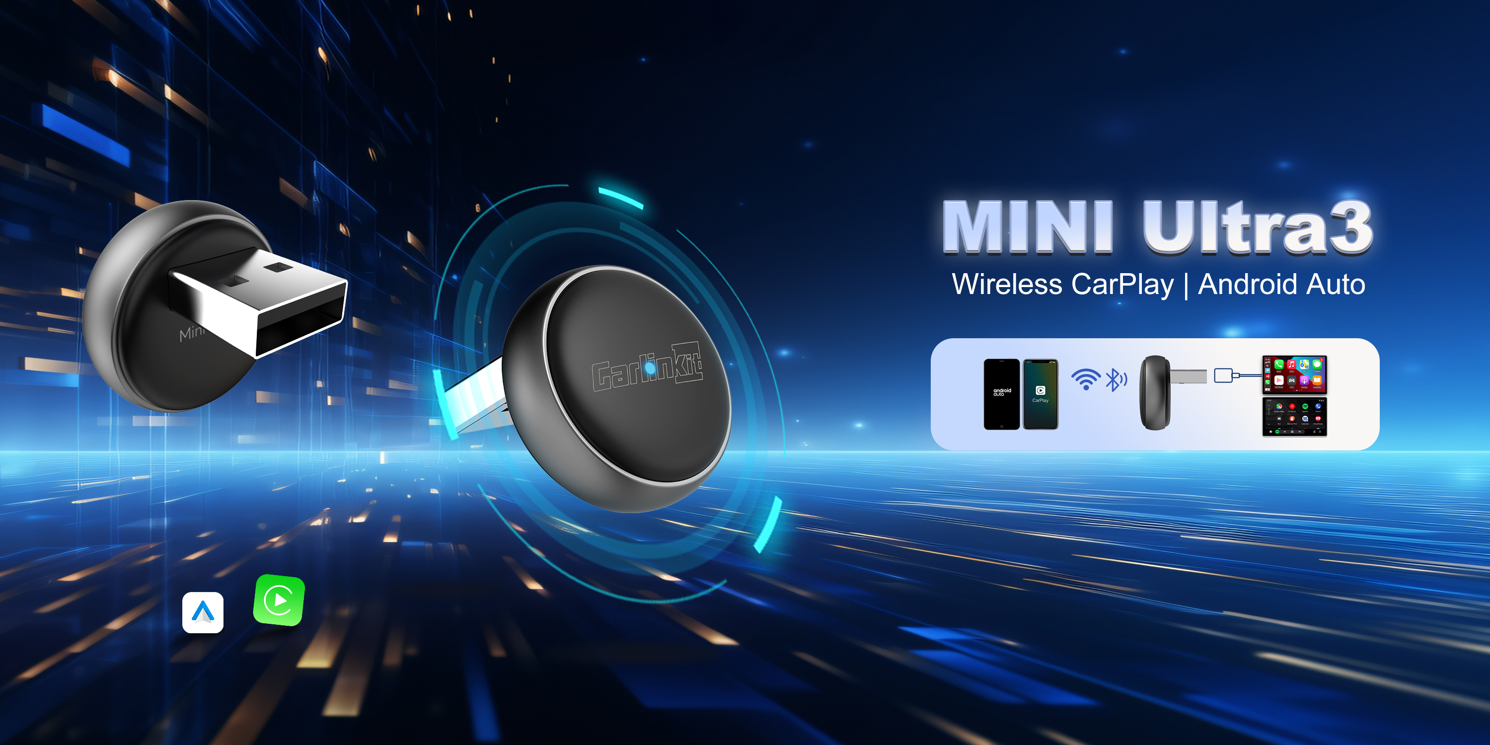 Amazon.com: Carlinkit Wireless CarPlay & Android Auto Adapter