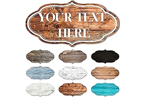 Personalized Wood Text Signs: The Epitome of Rustic Charm and Custom Expression