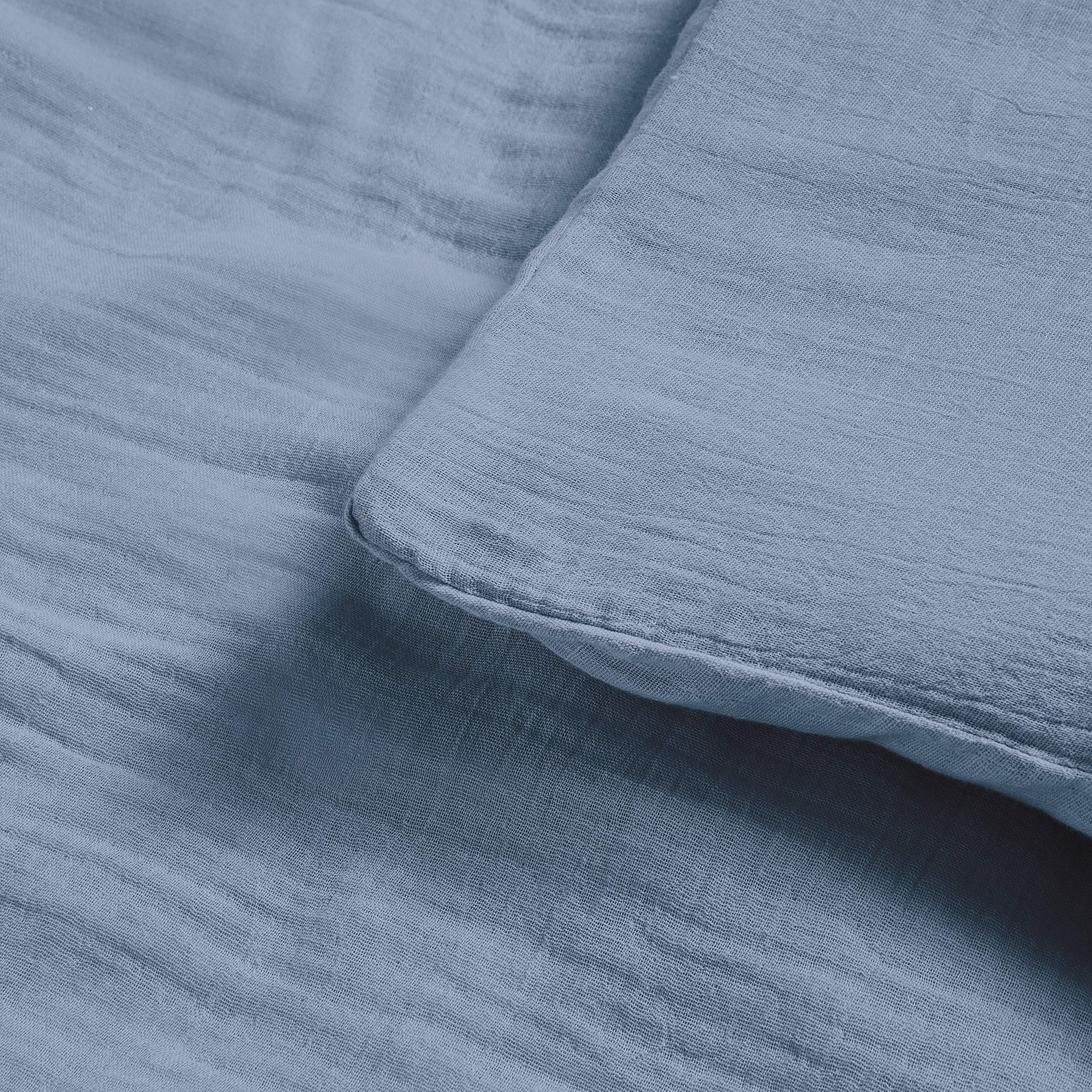 Copripiumino Bambino 100x140cm + Federa 40x60cm - Doppia Garza Cotone Zafferano - Foto 8