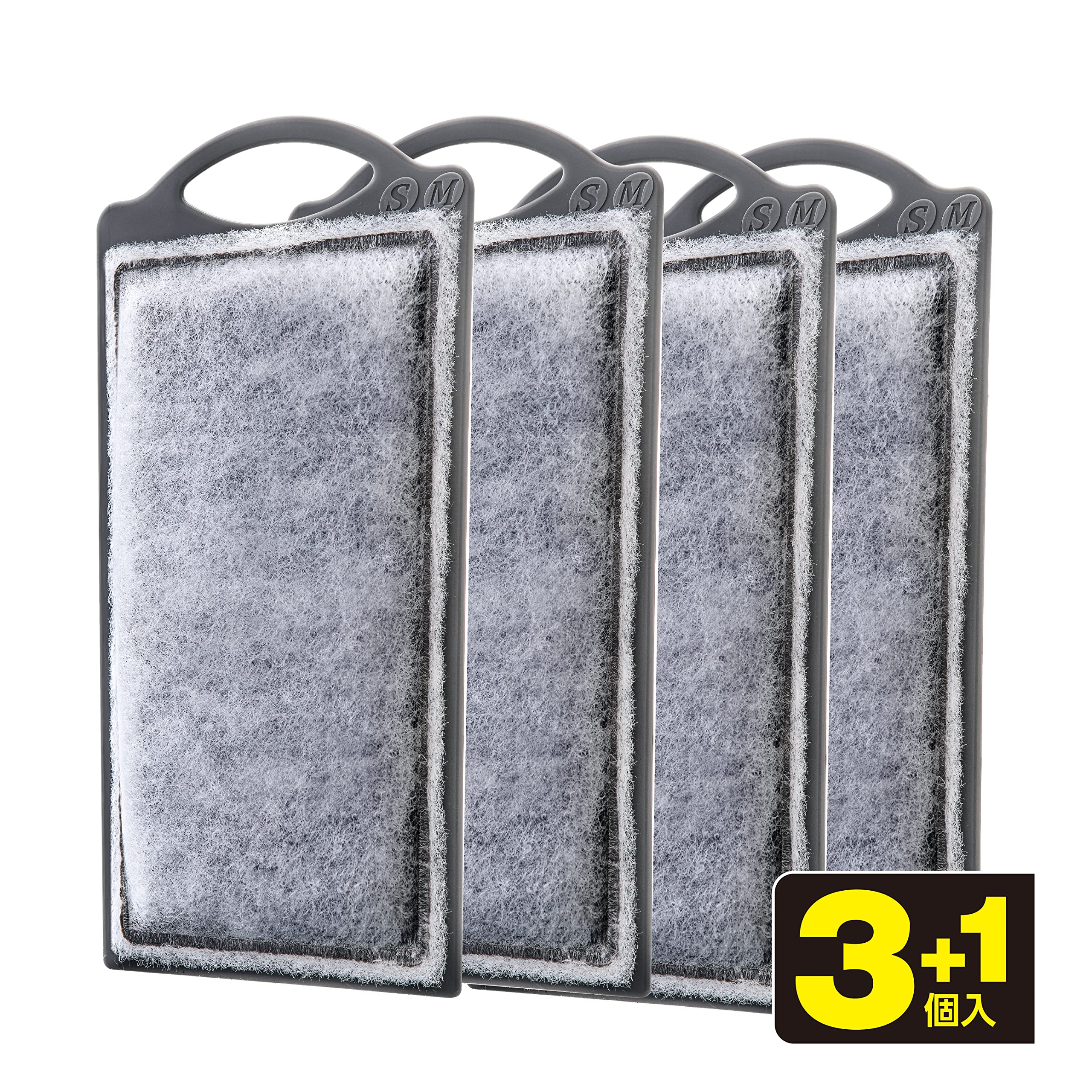 Amazon | ジェックス GEX AQUA FILTER バクテリアパワーマットSM 3+1個