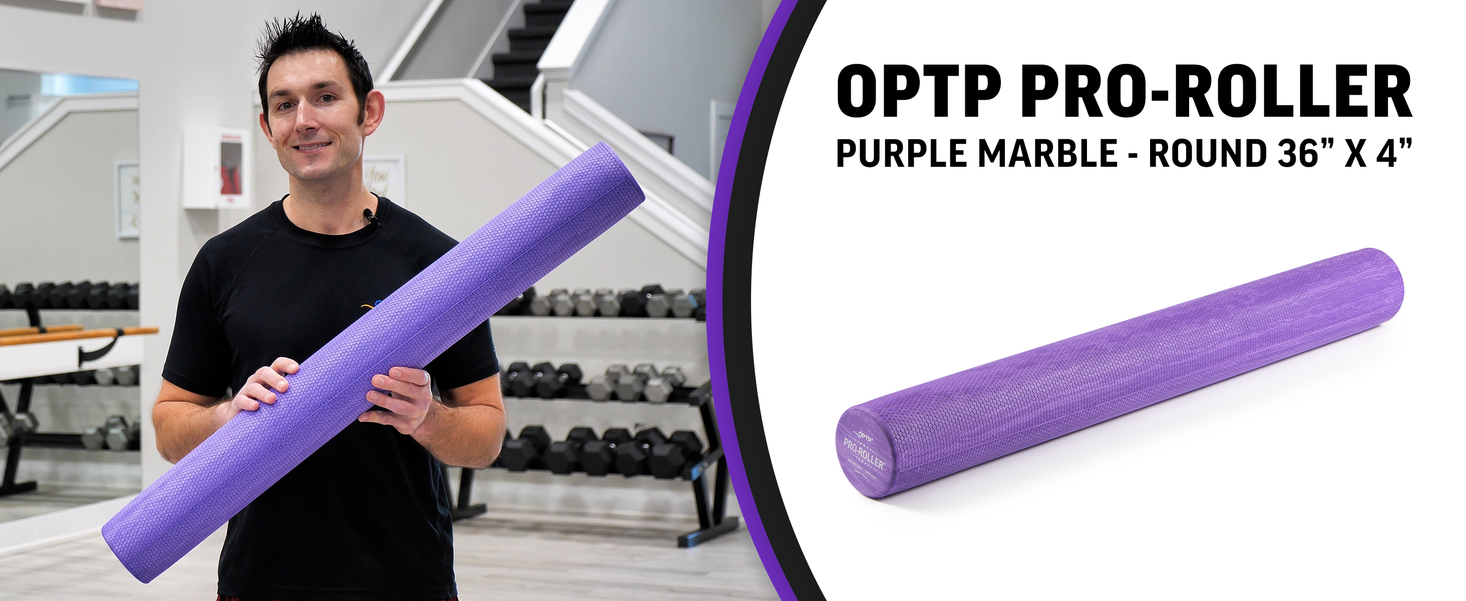 Amazon.com : OPTP PRO-Roller Standard Density Foam Roller – Medium