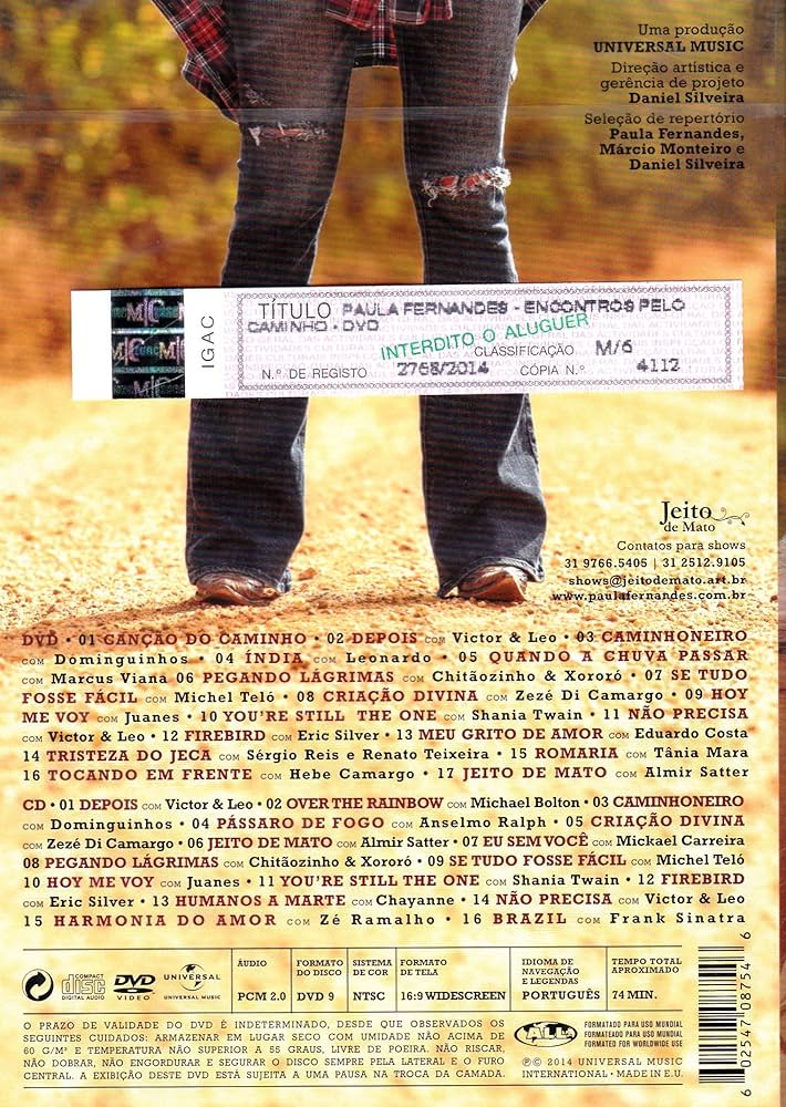 その他 Encontros Pelo Caminho [DVD] d2ldlup Amazon.com: Paula Fernandes - Encontros Pelo Caminho [DVD+CD
